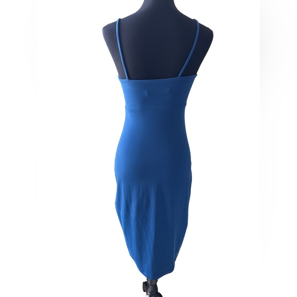 Susana Monaco Revolve Square Wire Midi Dress Calypso - Picture 4 of 7